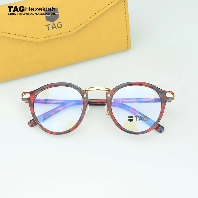 

2024 new Retro glasses frame Anti-blue light Brand new metal optical Myopia spectacles Men Women nerd Eyeglasses oculos de grau