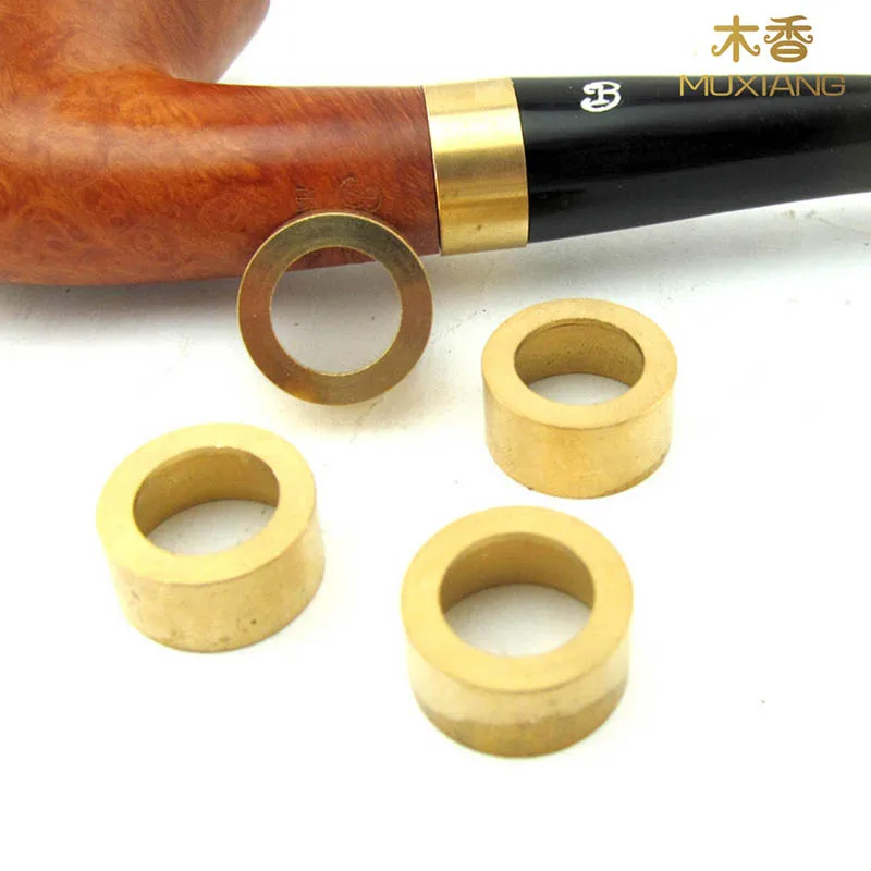 MUXIANG 10 Pc/10 pieces/batch DIY pipe making tools Copper ring protective pipe decorative ring Manual pipe accessories