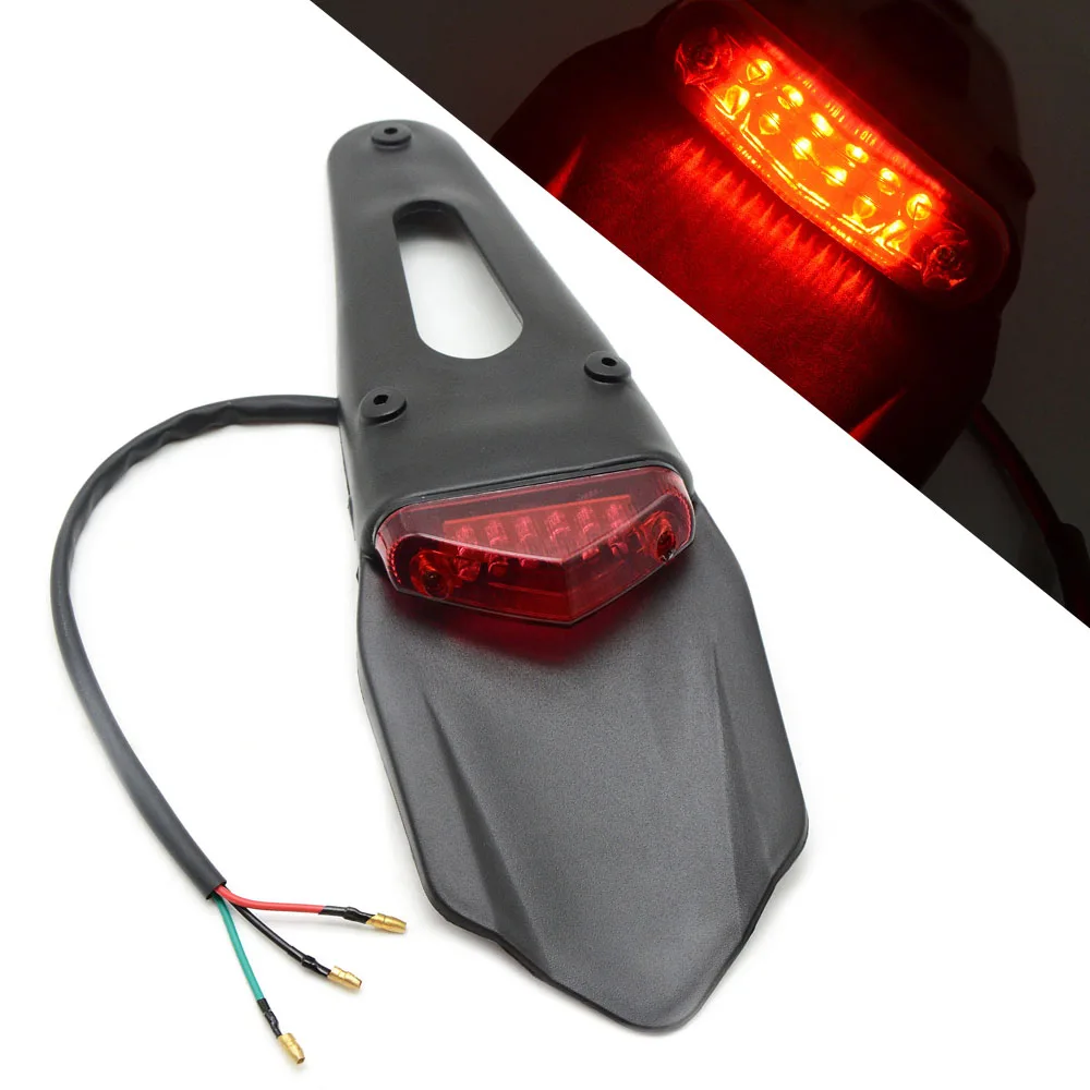 Led Motorcycle Turn Signal Indicators Blinkers Bendable Amber light Lamp Accessory For EXCF CR 250 400 426 450 EXC XCW SXF XCF W