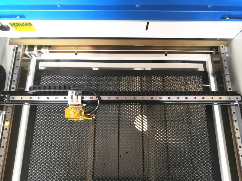 HCZ 3 축 선형 가이드 RECI 100W 4060 레이저 조각 기계, CO2 레이저 커터 기계 220V/110V DSP 시스템 마킹