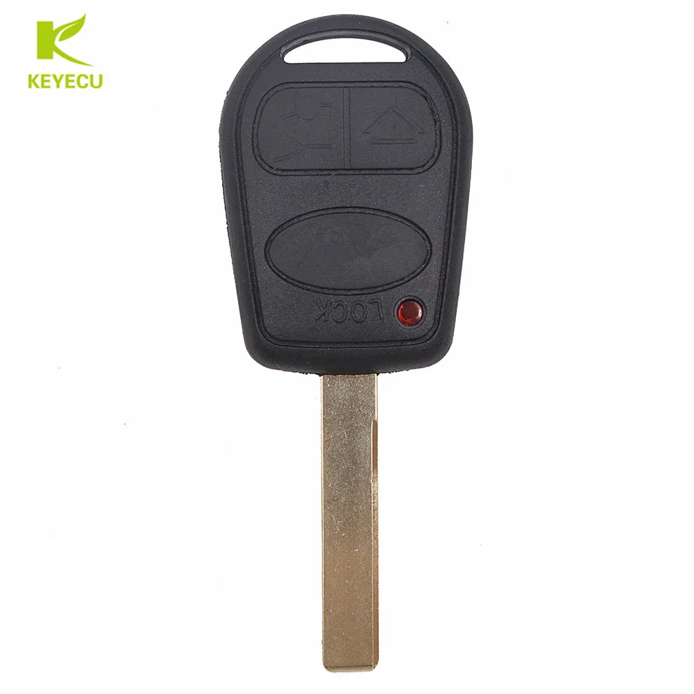 KEYECU Replacement Shell Remote Key Case Fob 3 Button for LAND ROVER Range Rover L322 HSE Vogue 2002-2006