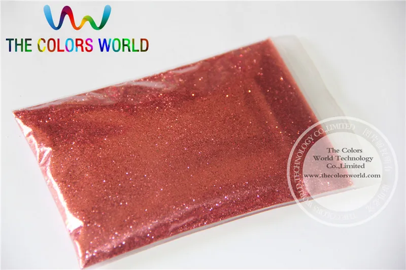 B0911 Coral  Red Color Glitter powder -0.2MM glitter dust dazzling glitter powder,DIY Flash powder