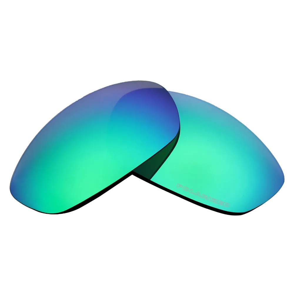 SNARK POLARIZED Resist SeaWater Replacement Lenses for Oakley Whisker Sunglasses Emerald Green