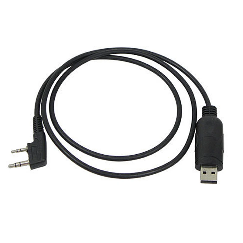 Baofeng-Cable de programación USB para walkie-talkie, Radio bidireccional de 2 pines, UV5R, para UV-5R, BF-888S, H777, KENWOOD, TK3207