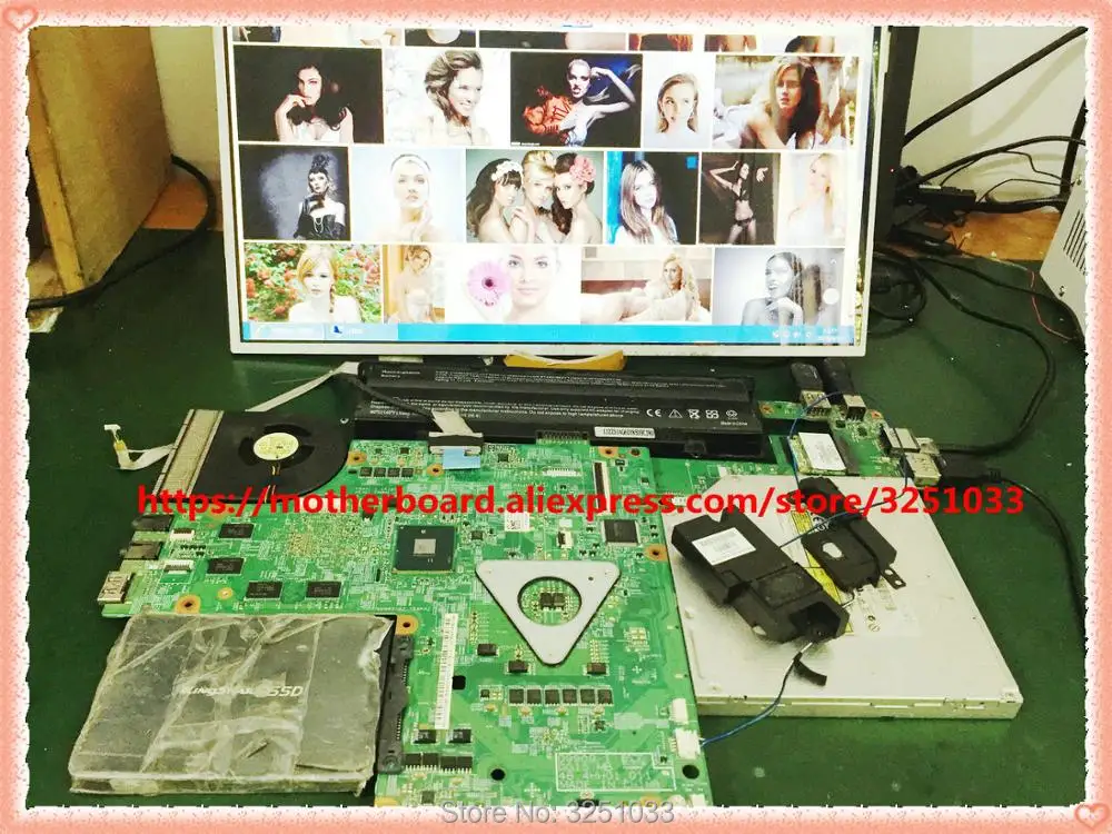 09909-1 Moederbord Voor DELL INSPIRON 15R N5010 Notebook 48.4HH01.011 Laptop Moederbord 052F31 52F31 HM57 HD 5650