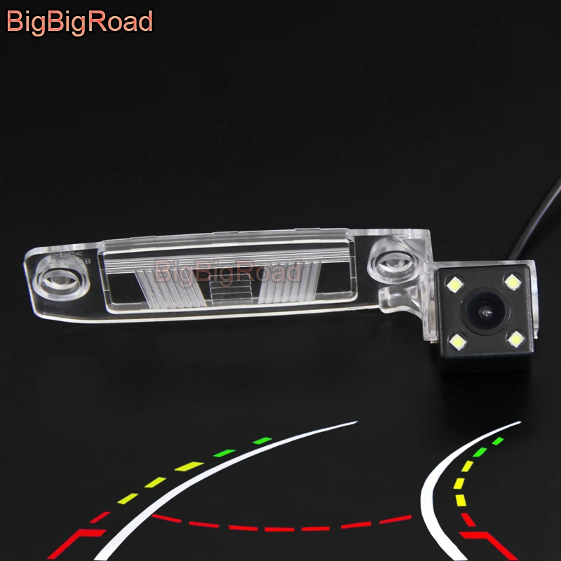 

BigBigRoad Car Intelligent Dynamic Trajectory Tracks Rear View Camera For Hyundai Accent sonata Sorento Elantra Terracan Tucson