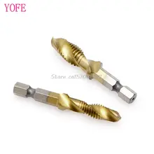 6 pcs Titanium Plated M3-M10 Hex Shank Drill Bits Wholesale Drop ShippingOh Susana's Gifts Store #4