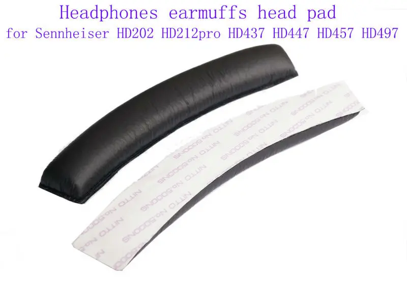 Replacement Headband Cushion Foam Pad For Sennheiser HD202 HD212 HD447 HD457 HD497 Headphone