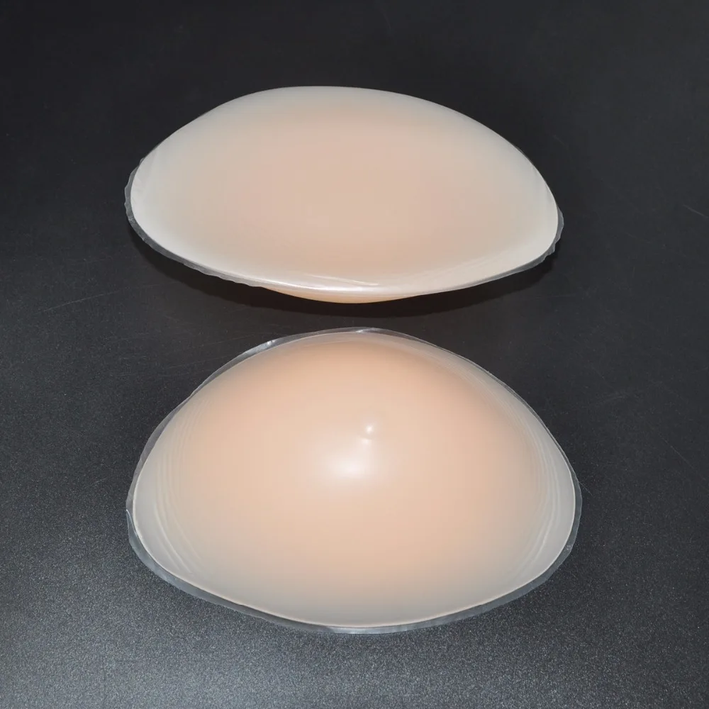 Women Silicone Bra Pads Push Up Bra Insert Transparent/Skin Silicone Breast Enhancer Inserts For Dress Bikini Swimsuit