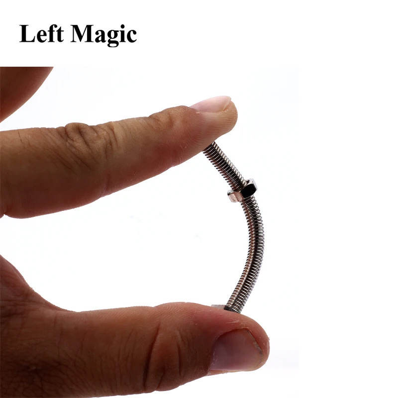 Strong Man Bending Screw Magic Tricks Close Up Street Magic Props Mentalism Professional For Magician Stage Magic Magic Toy 8041