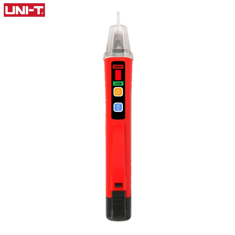 UNIT UT12D AC Voltage Detector Non Contact Pen Tester Electric Sensor 24-1000V Voltage Meter Current Test Pencil Alarm LED Light