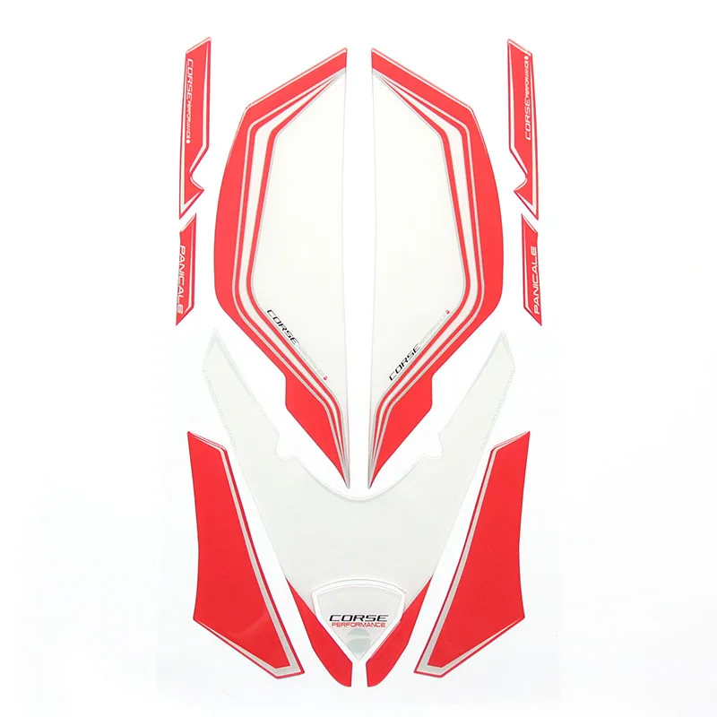 New Motorcycle Accessories For Ducati panigale 1299 2016 2017 Front Fairing Board 3D Strickers Gel Protector