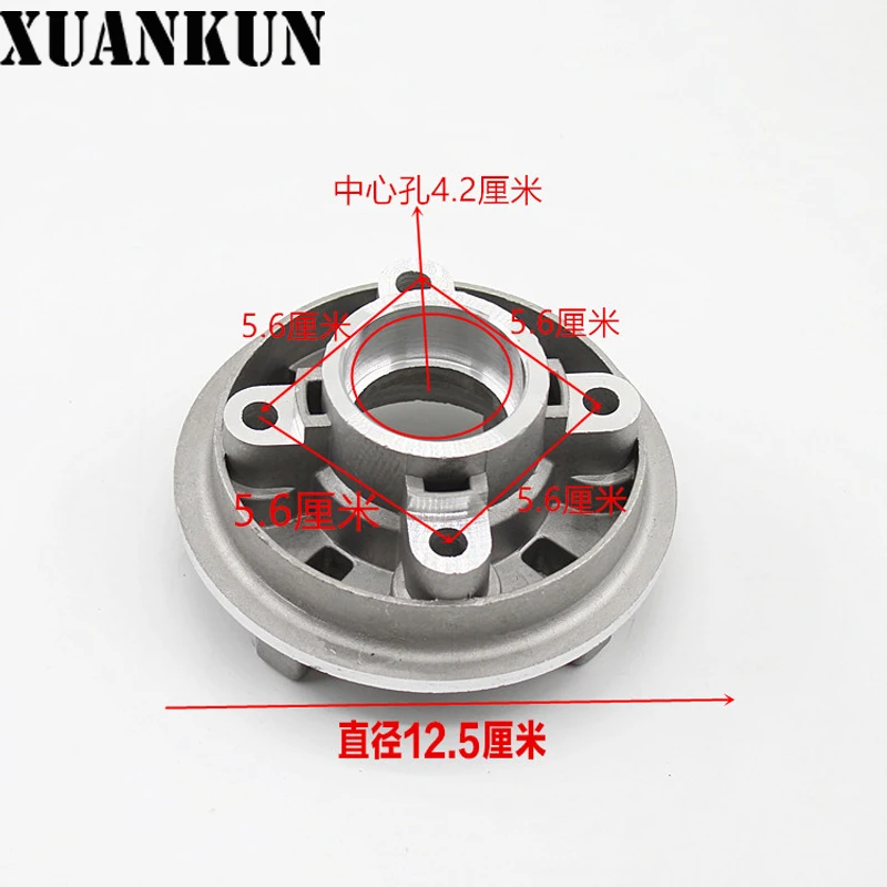 XUANKUN Motorcycle JD100 FXD125 Buffer Body Tooth Wheel Chain Wheel Seat Fixed Seat