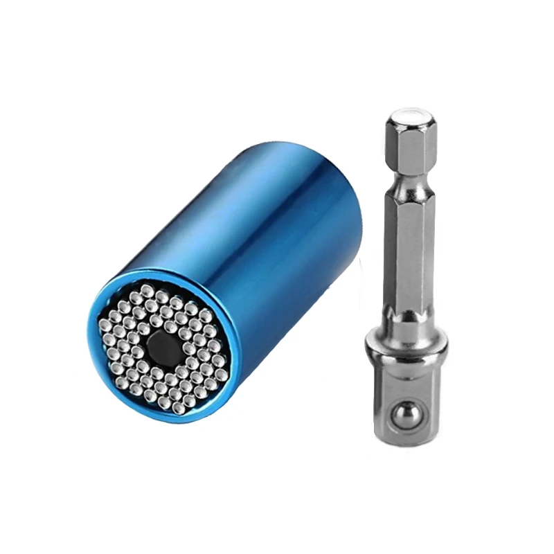 Quality Multi-function Repair Tools 1/4 inch Power Drill Adapter Universal Socket 7mm-19mm For Nuts Bolts Hooks