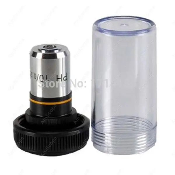 

Microscope Objective-AmScope Supplies 10X PH Achromatic Microscope Objective