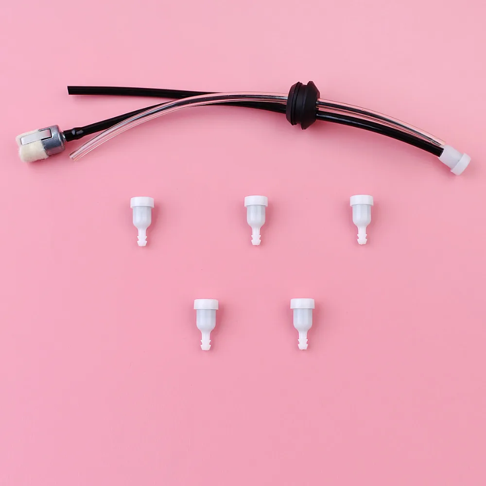 Kit de arandelas de línea de combustible de 3 orificios con 5 orificios, ventilación del tanque de combustible para Echo GT-200, GT-200, SRM-2100, SRM-210, recortadora, accesorios
