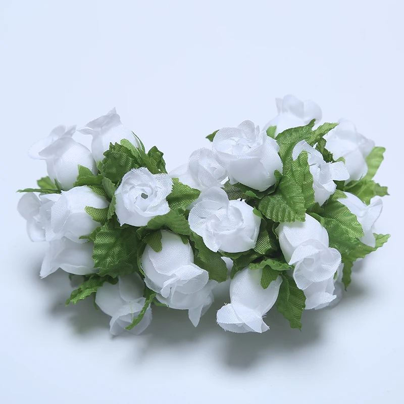 36/72/PCs Mini Künstliche Blumen Seide Rose Blumenstrauß Für Hochzeit Party Dekoration DIY Kranz Sammelalbum Zubehör – Detail 28