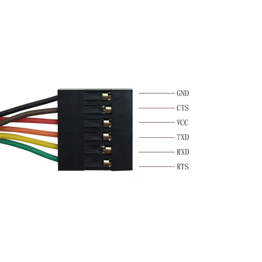 USB to TTL Serial UART Converter Cable FT232r usb to 3.3v TTL-232R-3V3 6 Way Header TTL-232R-5V Works with Galileo Gen2 Board
