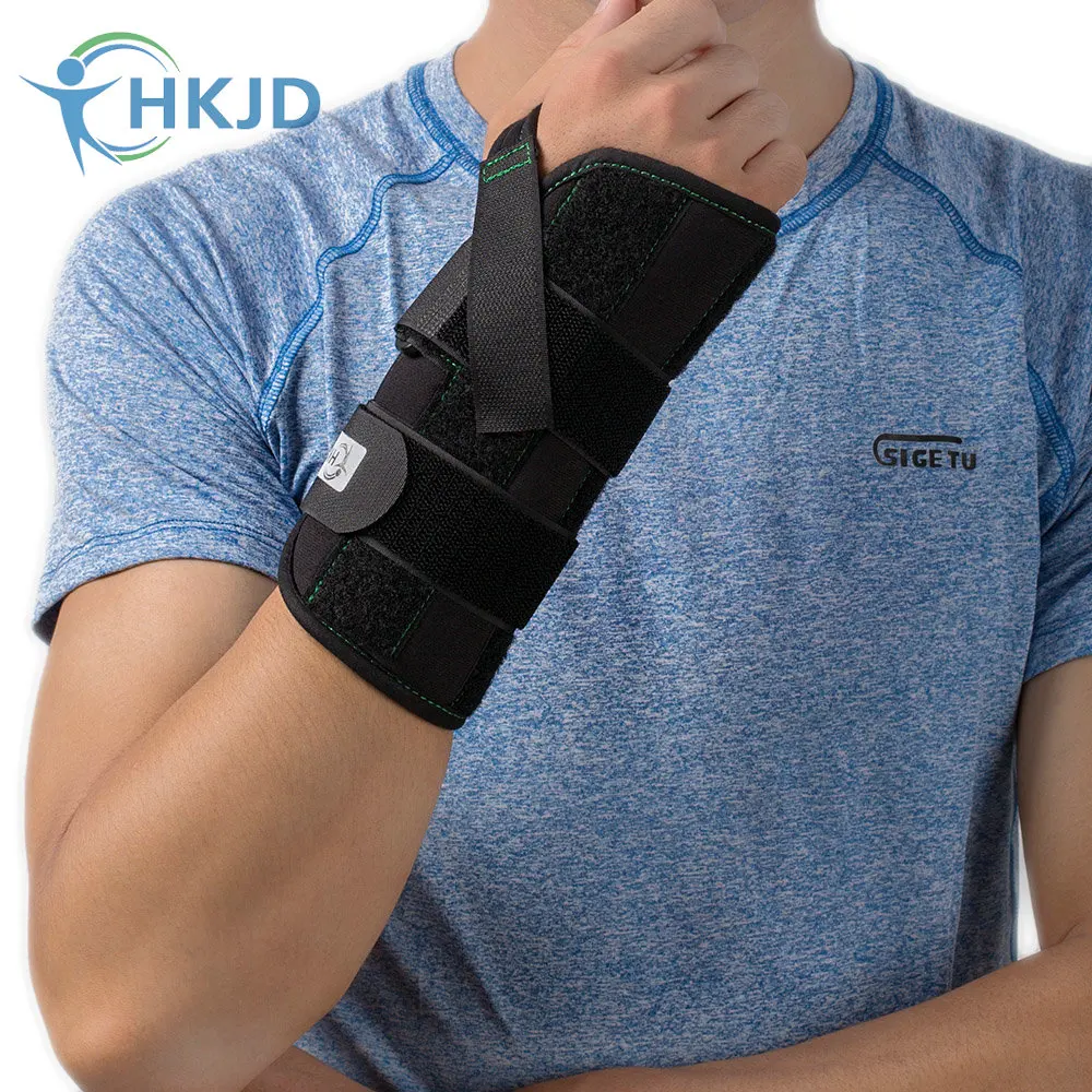 Free Shipping Orthopedic Hand Brace Wrist Support Splint Carpal Tunnel Syndrome Anti Injury Fracture Dislocation Sprain