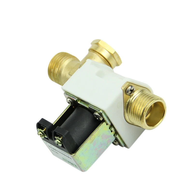 1/2 "วาล์วSolenoidไฟฟ้าสำหรับWater Air N/CปกติปิดDC 12Vใหม่Mar28