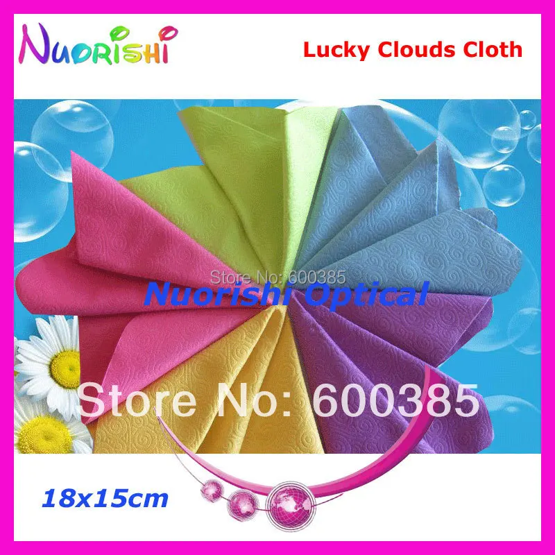 

free shipping LS2B 150x180mm Lucky Clouds cleaning cloth