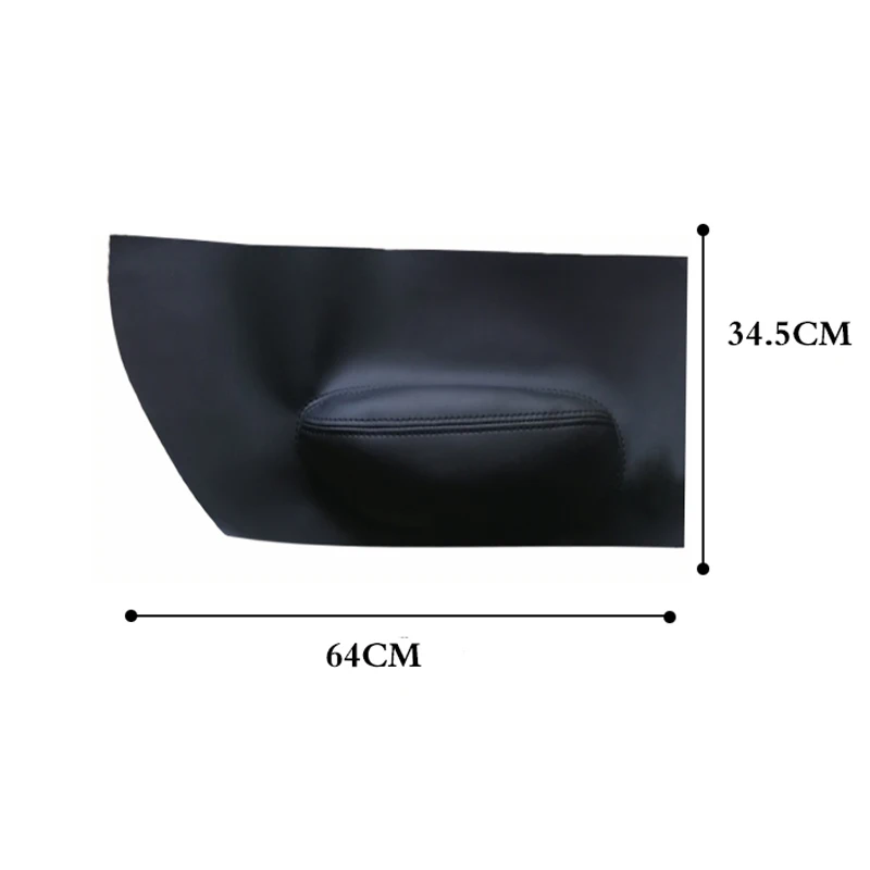 SRXTZM New 2pcs Black Microfiber Leather Door Handle Armrest Panel Decorative Cover For Volkswagen Beetle 1998-2010