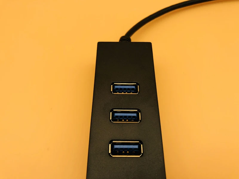 محول شبكة سلكية مع 3 منافذ USB 3.0 ، جيجابت إيثرنت RJ45 ، 10/100/1000 Mbps ، لنظام التشغيل Windows و Mac