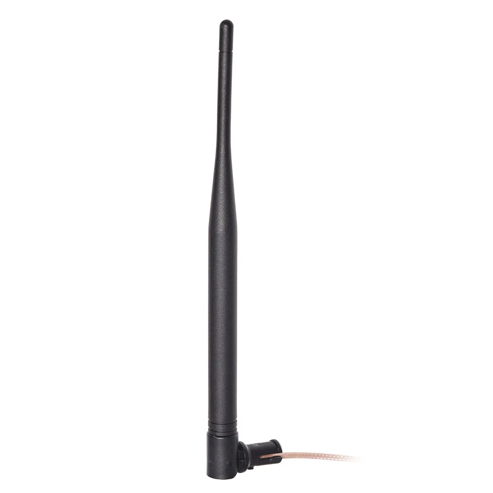 Eightwood 2.4G 3dBI SMA Plug Male Antenna Aerial Wifi Omni Directional Wireless Signal Booster Amplifier Modem RG316 Cable 56cm