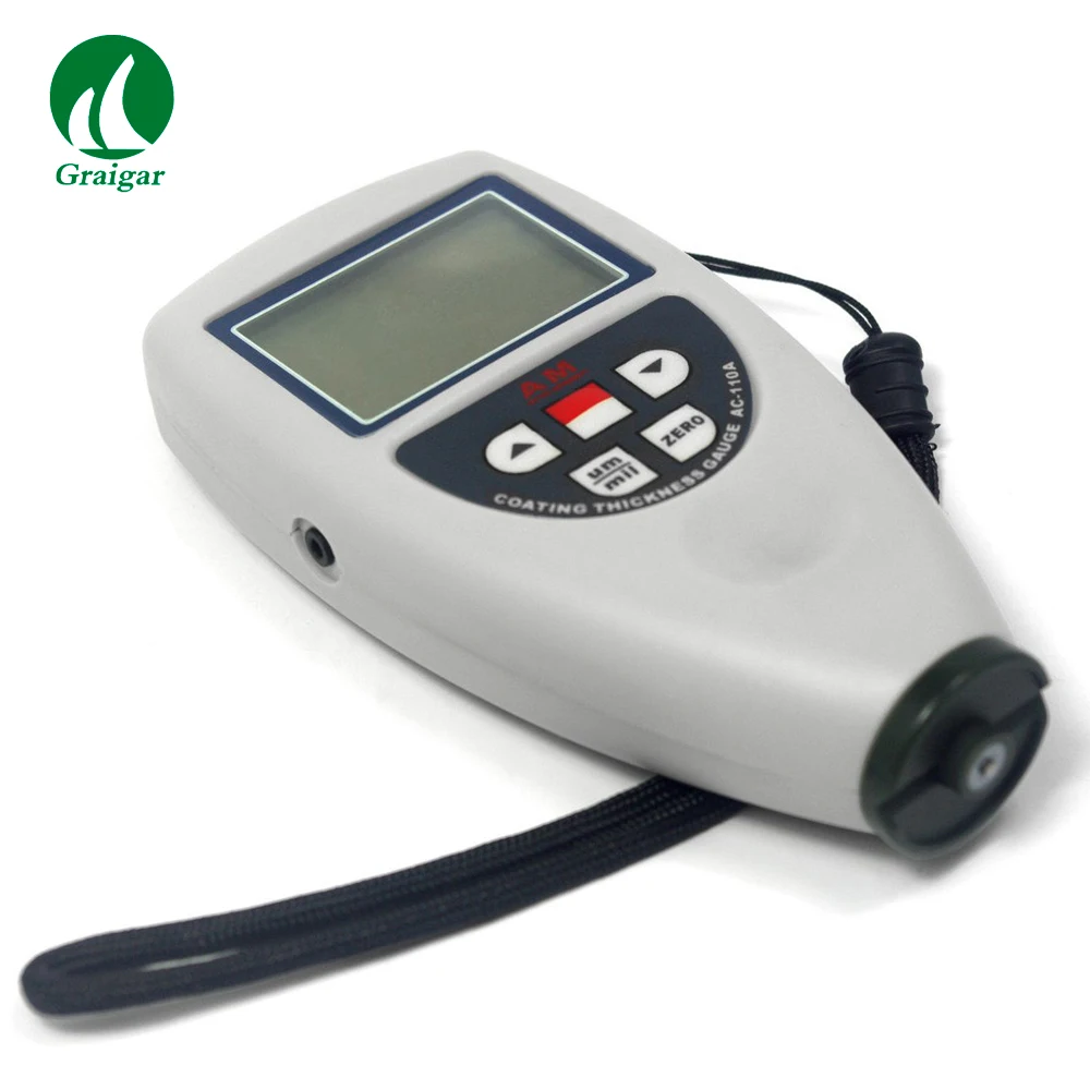 Professional Digital Coating Thickness Gauge Coating Thickness Tester AC-110A have better stability