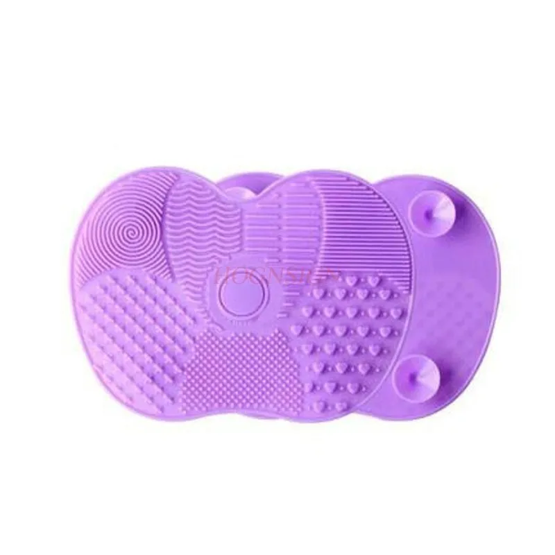 Tampon de nettoyage pour brosse de maquillage, tampon de nettoyage, épurateur Portable avec ventouse, outil de nettoyage, vente pratique
