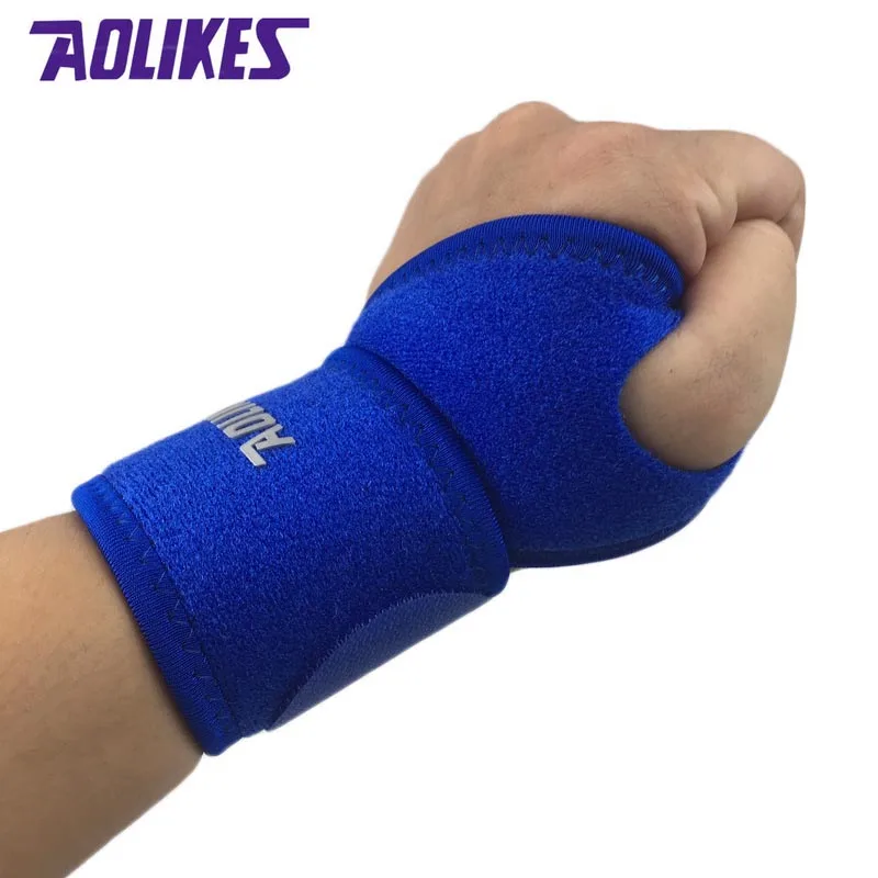 1Pcs Per Il Polso di Fitness Protector Band Allenamento A Casa Esercizio Manubri Wristband Supporto Per Polso Avvolge Palestra Della Cinghia Accessori Per Lo Sport