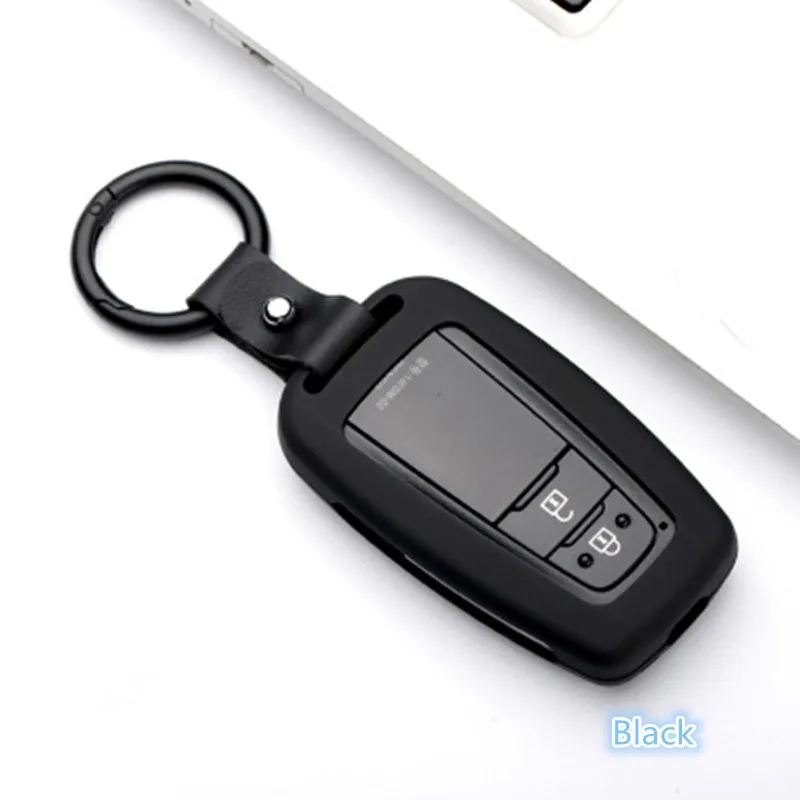 Zinc alloy Remote car Key Cover Case For Toyota CHR C-HR Prado 2017 2018 Prius Camry Corolla RAV4 2018 Accessories