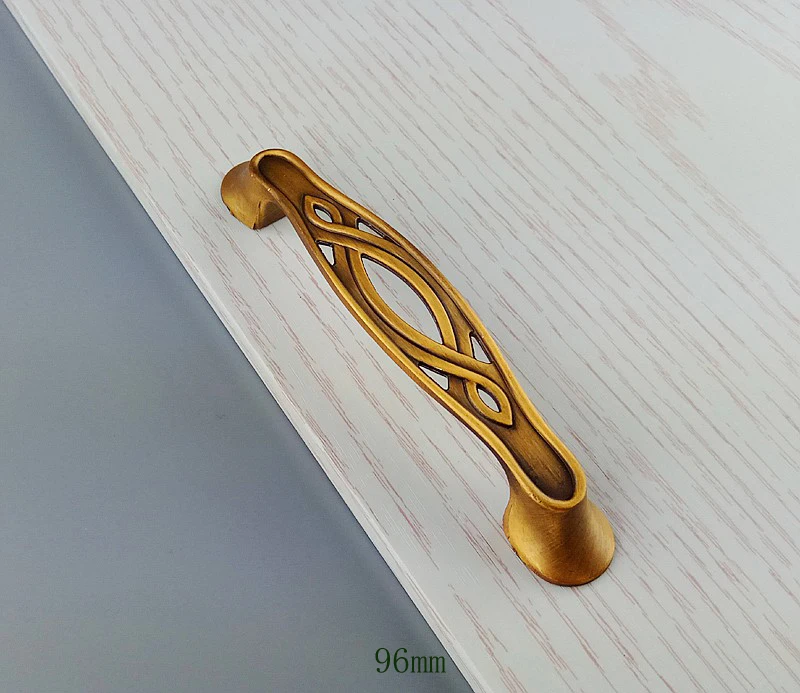 Classic Antique Coffee Handle For Furniture Kitchen Cabinets Door Drawer Knobs Wardrobe Cupboard Dresser Push Pulls Handles