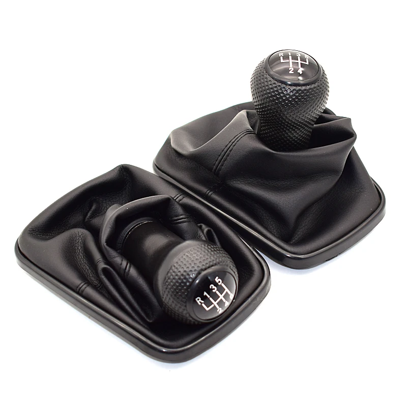 12mm 5 / 6 Speed Car Gear Shift Knob Lever Shifter Gaitor Boot For Volkswagen VW 1999-2004 Golf 4 IV MK4 GTI R32 Bora Jetta MT