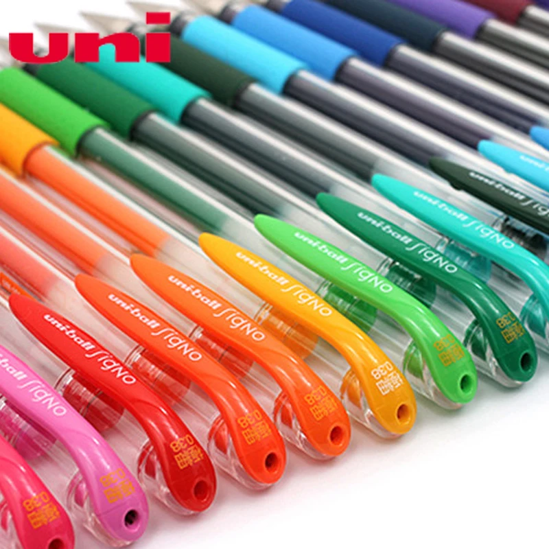 1pcs UNI UM-151 Gel Pen Signo Colored Gel Pen Bullet Signing Pen  For School Student 0.38 mm