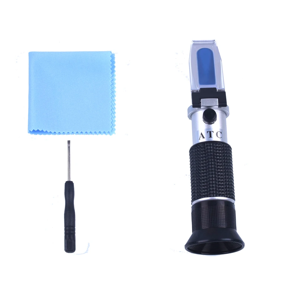 Handheld Antifreez Refractometer Freezing point Engine Fluid Glycol Urea Adblue Battery Fluid Glass Water Tester Tool