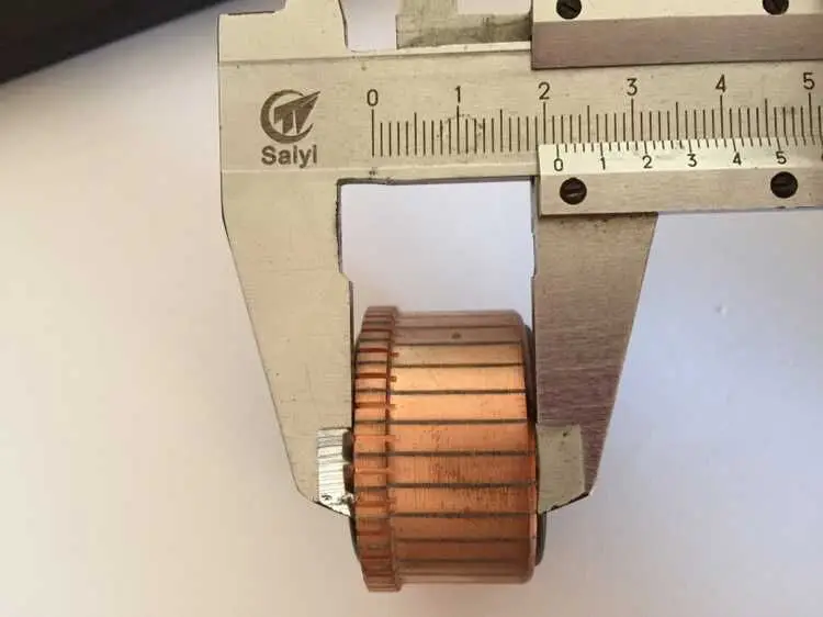 1Pc 37x13x21(24.5)x32P Teeth Copper Bar Motor Armature Commutator B-026/BHY-1994-32