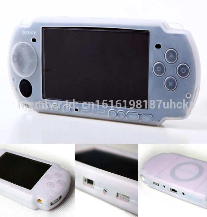 30 шт./лот, лучшая акция, высокостандартный защитный мягкий силиконовый чехол, чехол для PSP 2000 3000 psp3000 2000 Slim