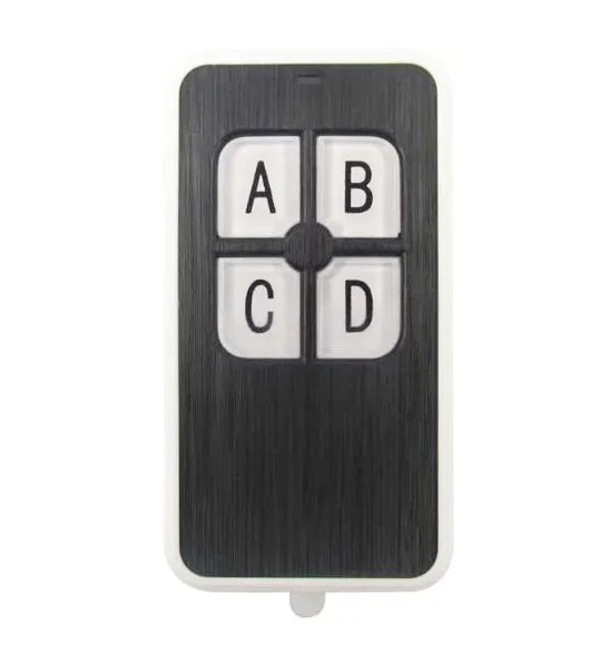 

xuanlongyuan Ultra -thin acrylic ABCD Key 4 CH 4CH RF Waterproof Transmitter Wireless Remote Control ,315 / 433.92 MHz /shutters