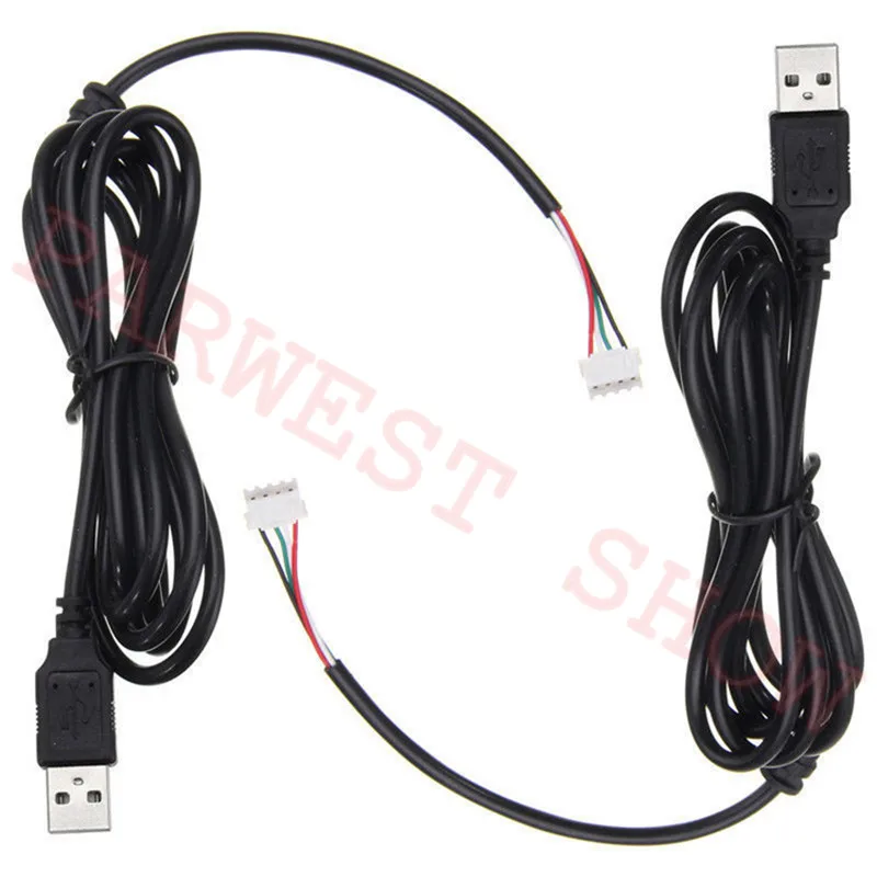 

10PCS arcade joystick 4pin usb cable Wires/Arcade USB Encoder wiring harness Connet The jamma joystick and USB Encoder