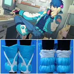 Athemis Dramatical Murder Seragaki Aoba shoe covers handcrafted hand-made winter costume parts and anime cosplay accessories