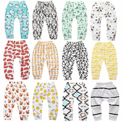 Hooyi Colorful Baby Long Pants 100% Cotton Newborn Panties Baby Girls Leggings Boy Trouser 0-24Month Fashion Casual Infant Pant