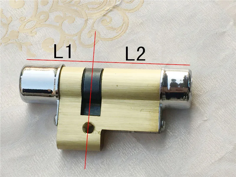 Type 13 AB Key Security Anti-Theft Copper Door Lock Core with Keys Entrance Lock Cylinder Durable Door Lock Core with Keys
