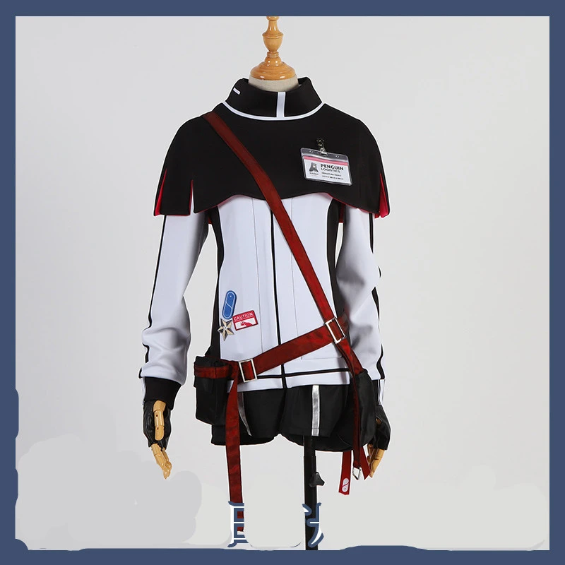 Game Arknights Texas Cosplay Costume Halloween Carnival Dress Women Anime Uniform H