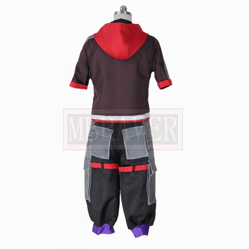 Kingdom Hearts Sora Cosplay Costume Halloween Christmas Party Uniform Custom Made Any Size