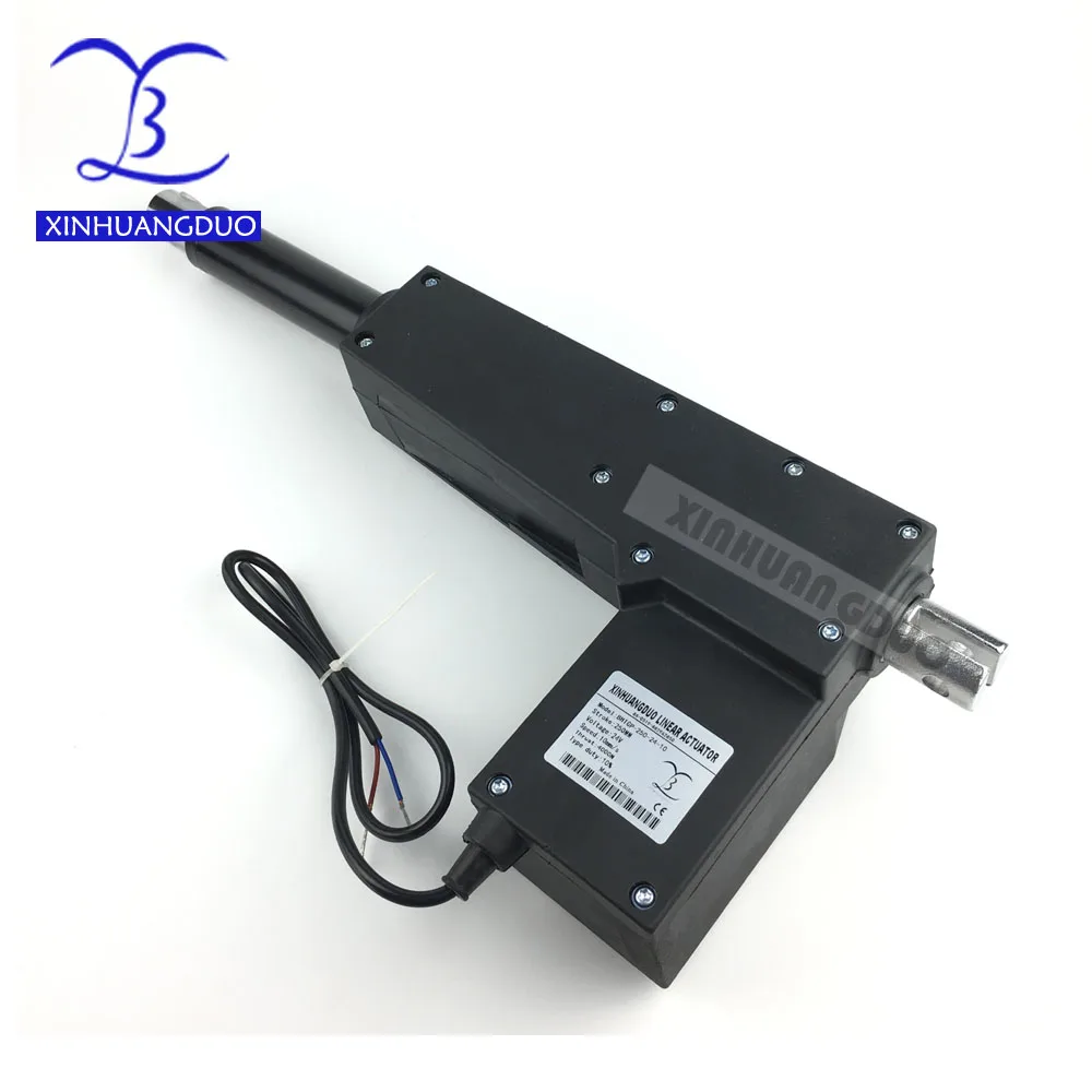 12V 24V 200mm stroke linear actuator 8000N 800KG load  micro electric push rod reinforcement dc motor