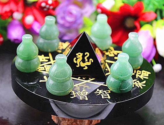 

Натуральный dongling yuying семь звезд кварцевый кристалл calabash witchcraft, рейки медитация Хрустальный Декор чакра