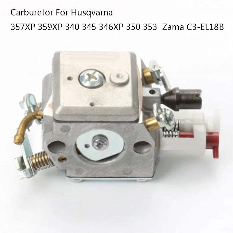 Carburetor For Husqvarna 357XP 359XP 340 345 346XP 350 353 Carb Zama C3-EL18B Car Motorcycle Snowblower Chainsaw Accessories