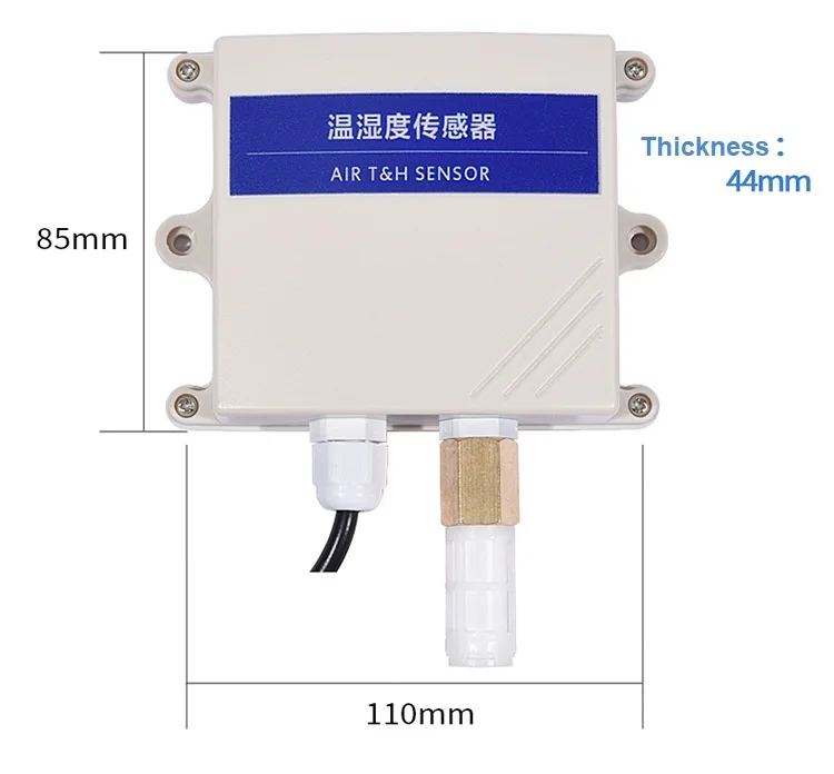 Atmosphere Air Temperature Humidity Sensor Transmitter Meter Monitor Real Time RS485 Modbus RTU waterproof agricultural industry