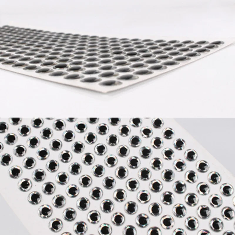 100 adet/grup balıkçılık cazibesi gözler holografik 3D 3mm 4mm 5mm 6mm simülasyon sinek balıkçılık Minnow yapay balık DIY göz olta takımı